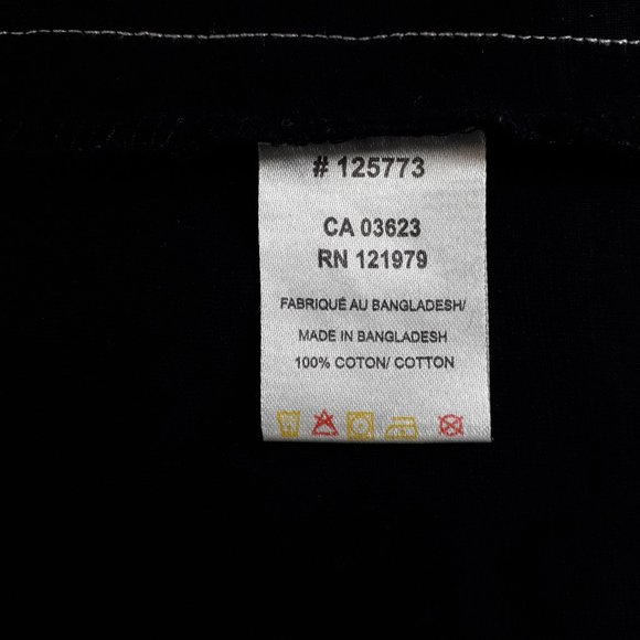 Project Raw Black Long Sleeve Graphic Printed Polo T-Shirt - Picture 15 of 16